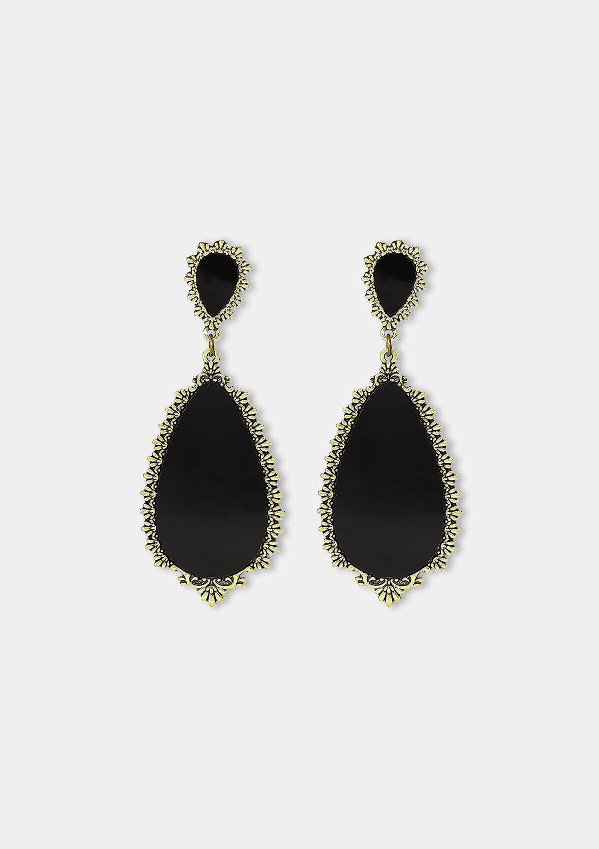 Flamenco Earrings Granada black