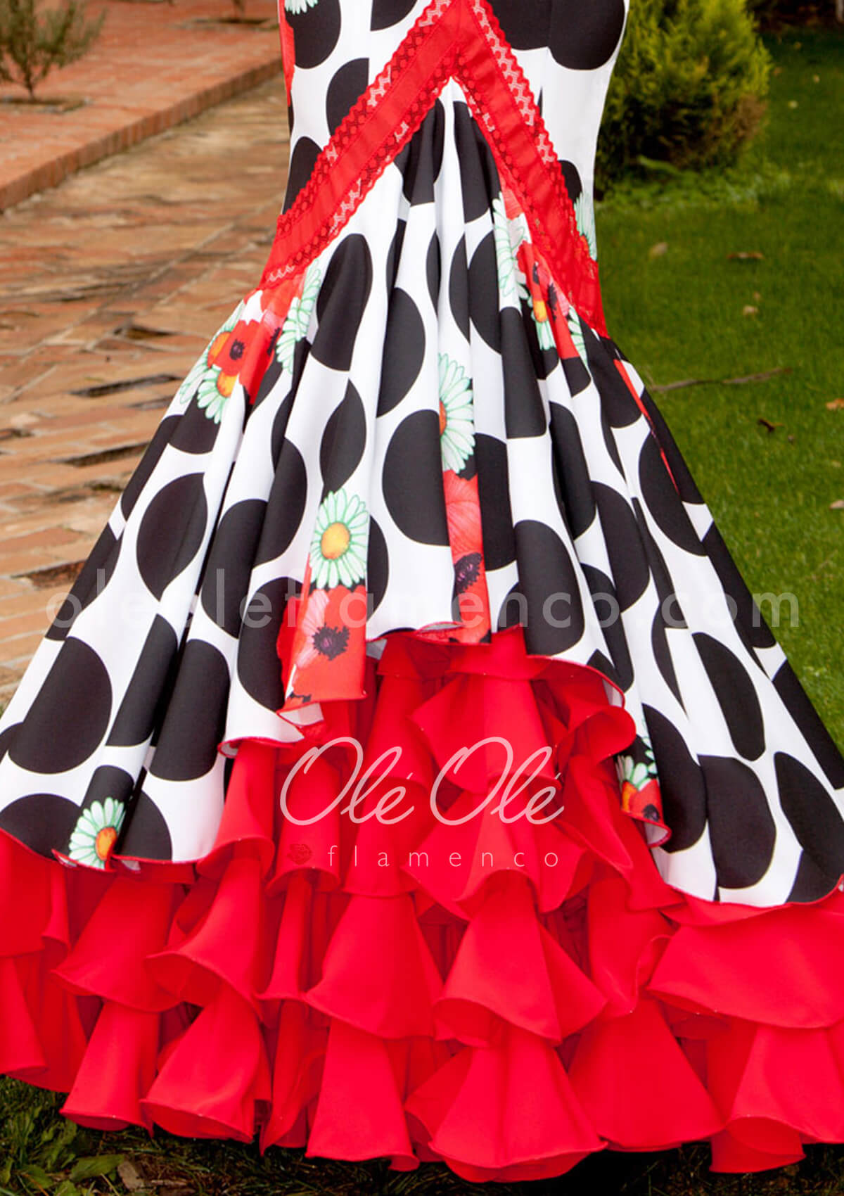 Flamenco Sevillana Gema Gown Dress