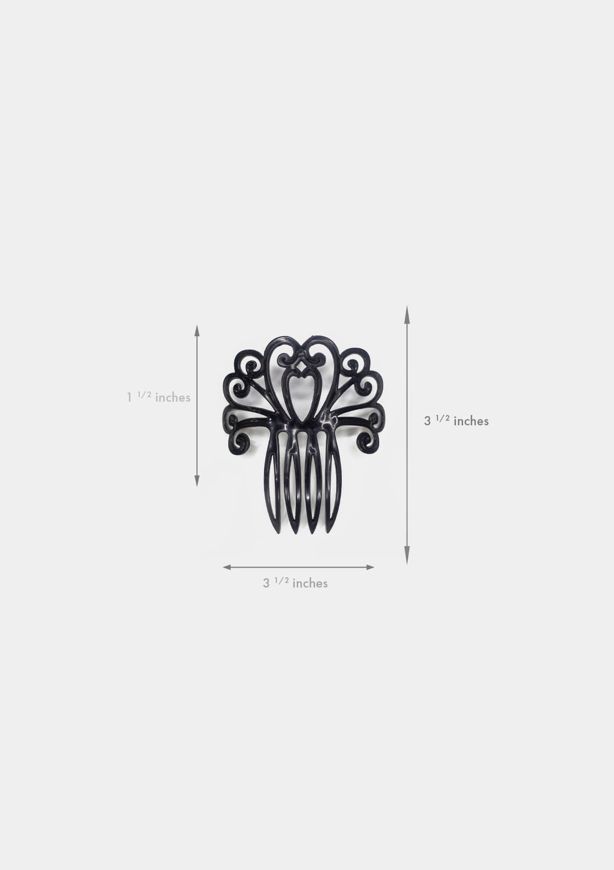 Flamenco comb girl black