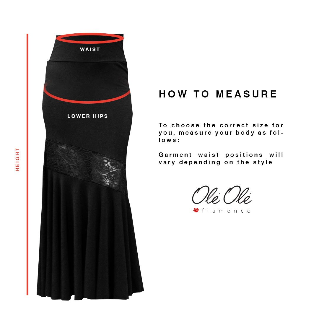 Flamenco Skirt size