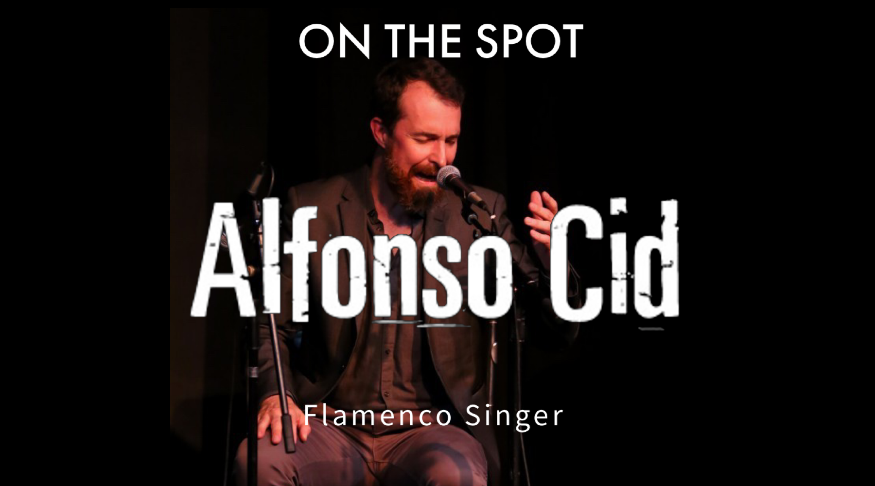 Alfonso cid Flamenco Snger