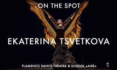 Flamenco on the spot: Ekaterina Tsvetkova