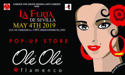 Ole Ole Flamenco Pop-up Store at LA FERIA DE SEVILLA IN NYC