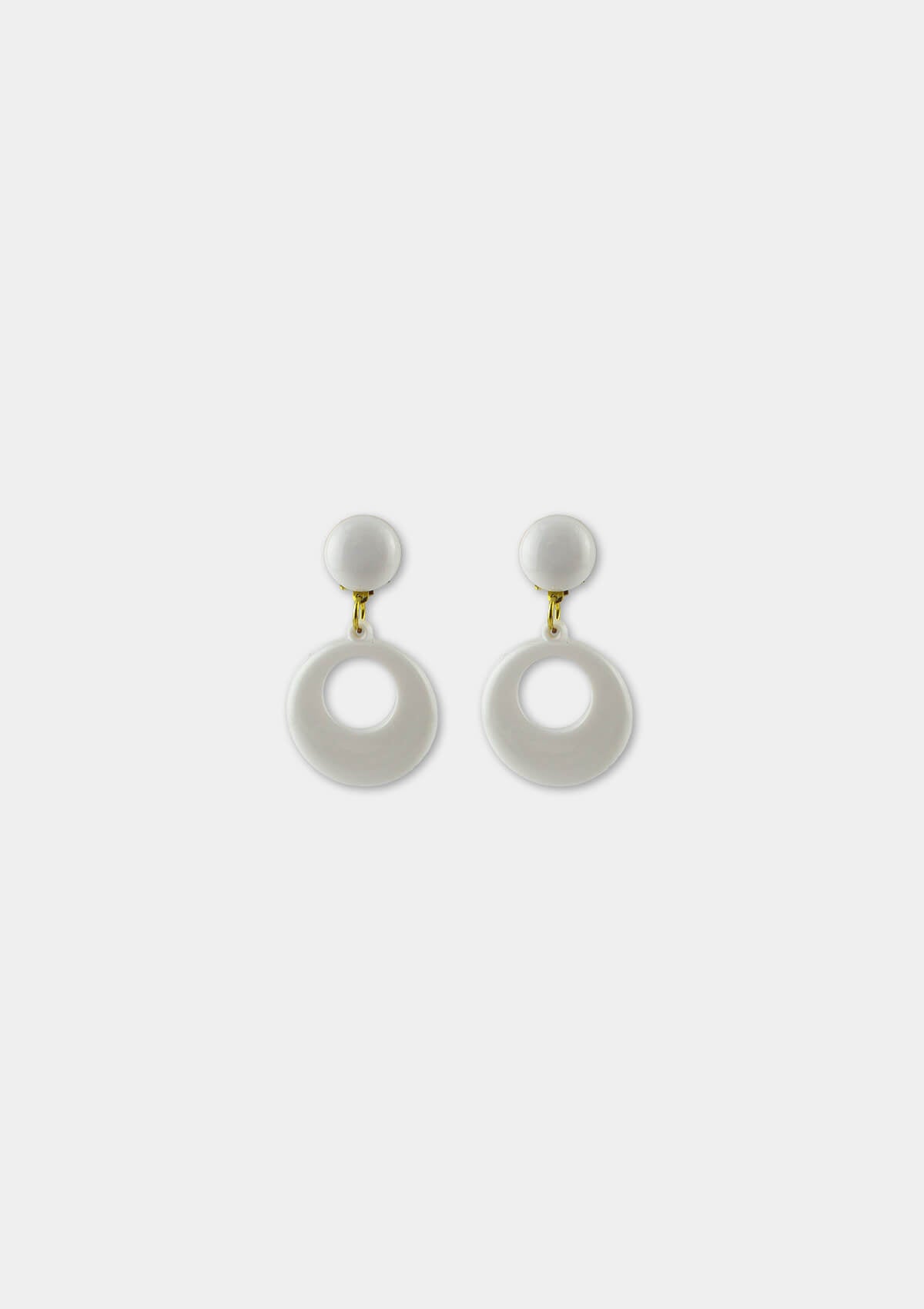 Pearl & Crystal Stud Clip Earrings – Emma Holland Jewellery