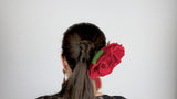 Flamenco comb white gipsy