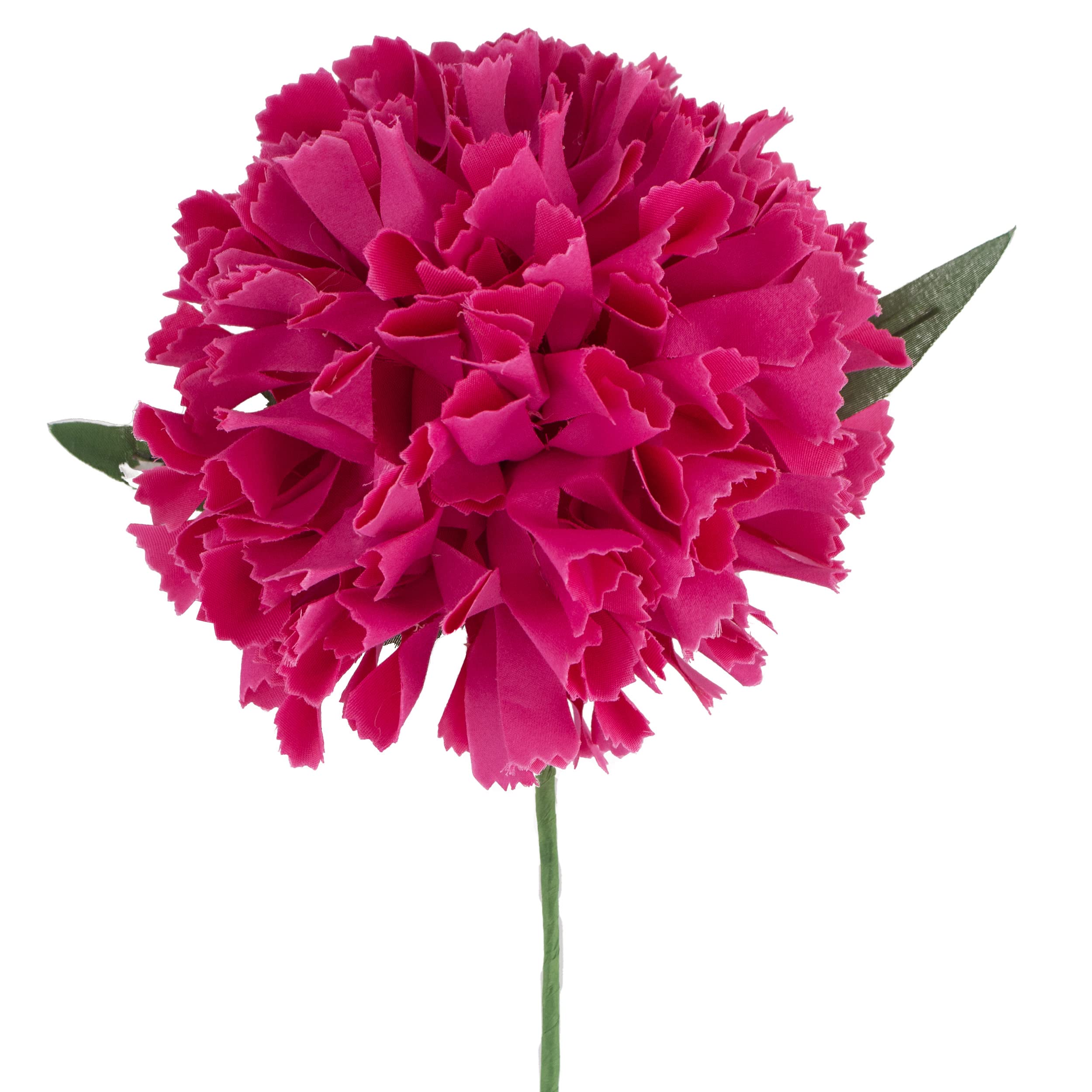 Ole Ole Flamenco Flowers for Hair Women Large Carnation Clavel 7 Inch Handmade of Fabric Hair Pin Flamenco Dancer Pink
