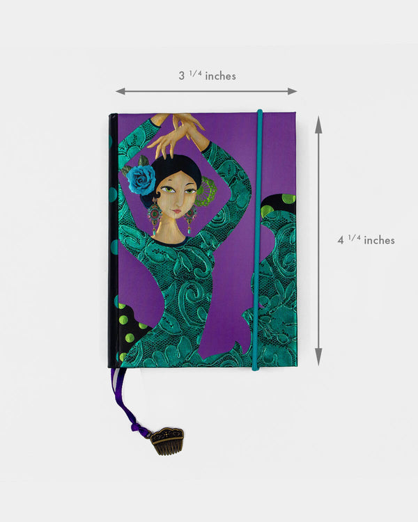 Bulerias Mini Notebooks with mini comb bookmark