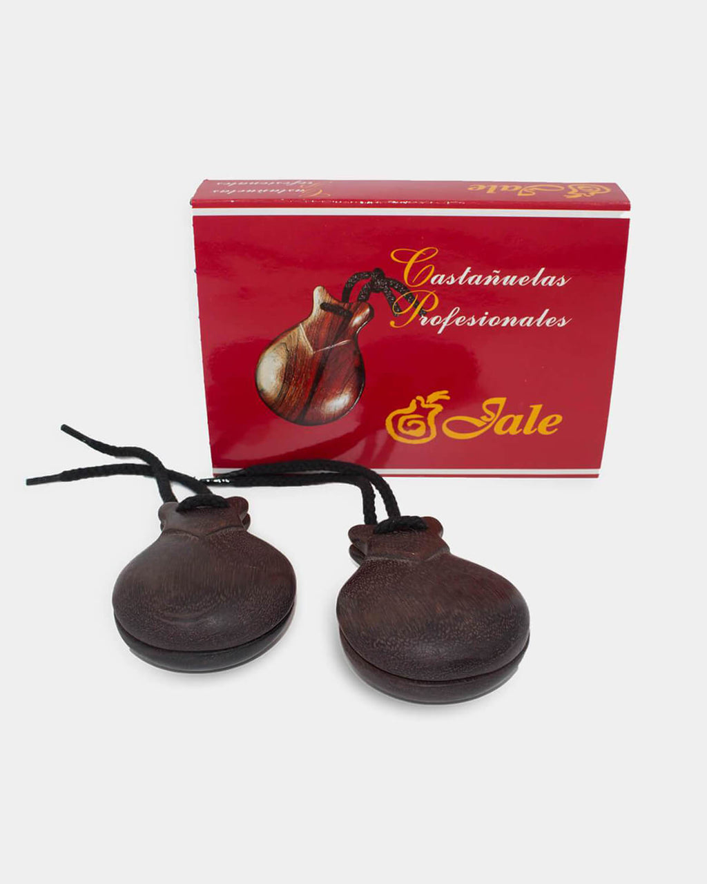 Castagnettes imitation bois granadillo pour le flamenco de Jale,  Castagnettes Instruments flamenco espagnol