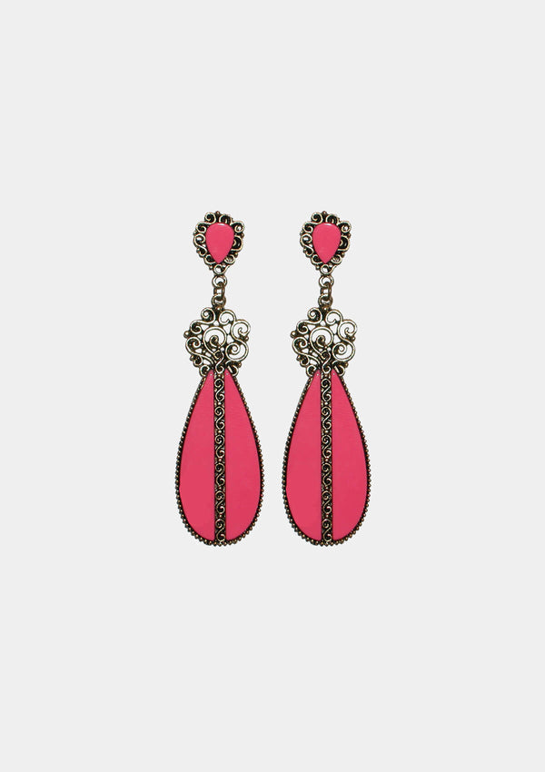 Flamenco Earrings Salamanca pink
