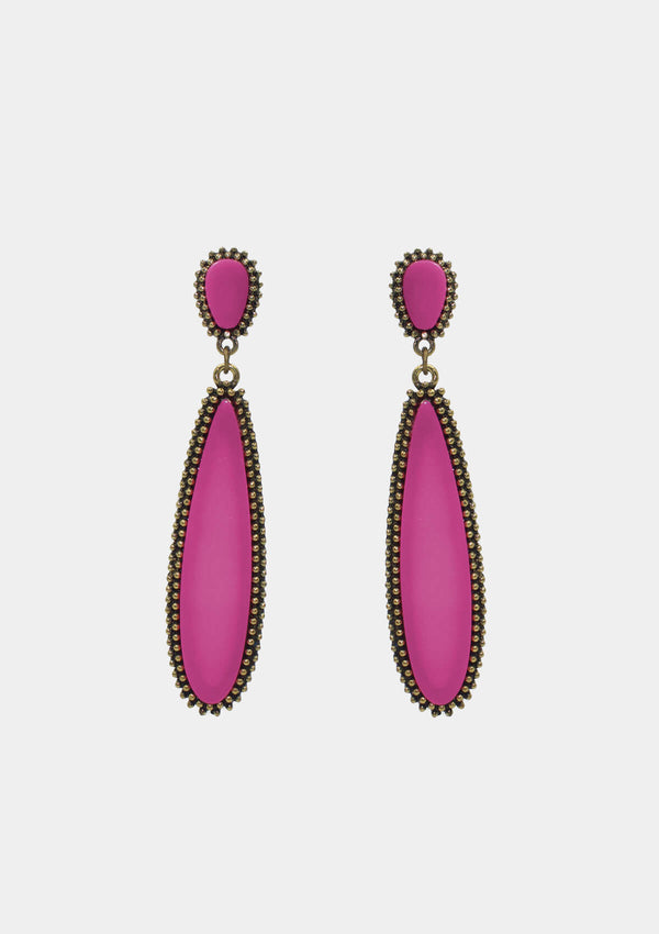 Flamenco Earrings Valencia Pink
