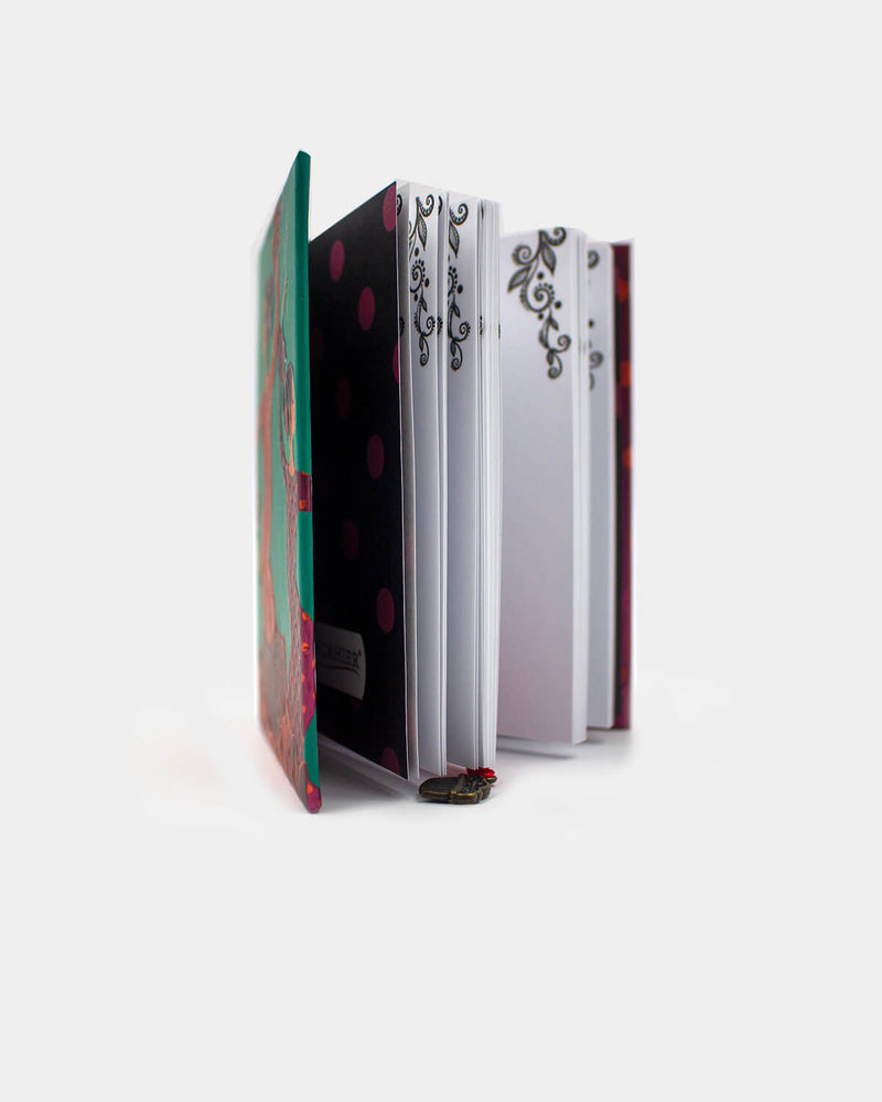Sevillanas Mini Notebooks with mini comb bookmark