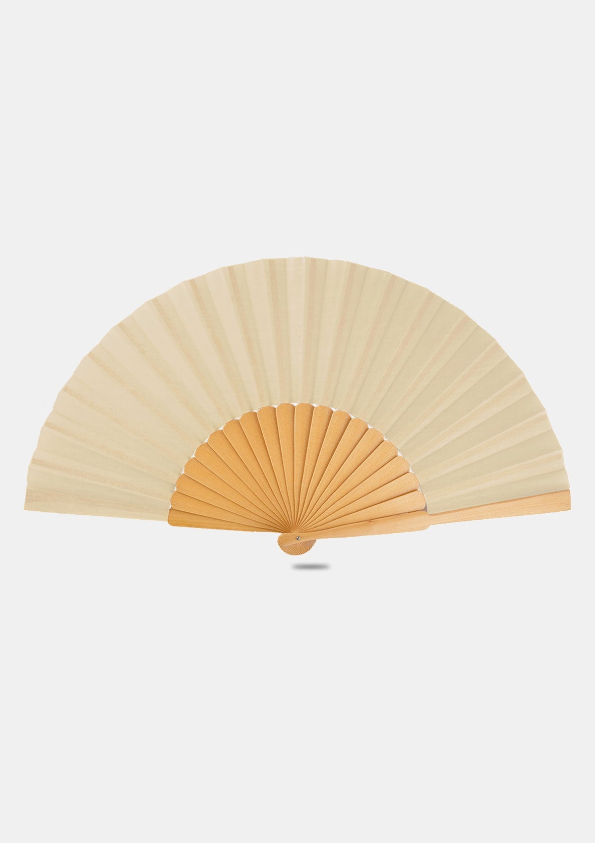 Large wood hand fan pericon