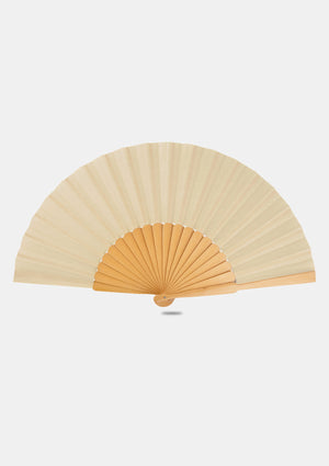 Flamenco Large Hand Fan Pericon Natura 12 inch Spanish Wooden Hand Fan